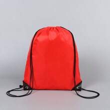 1/3/5pcs Drawstring Backpack: Durable Nylon Sports Bag, Suitable For Travel, Yoga, Fitness, Outdoor Camping, Hiking And Beach Essentials - Multicolor - View 12