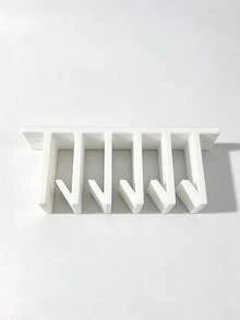 1/2pcs Lid Loft Lid Storage Rack, Slot-Style Lid Organizer, 5/10-Slot Cabinet Hanging Storage Rack, Allows Food Container Lids To Be Stored Vertically, Separated And Easily Accessible, Without Taking Up Cabinet Space - Conventional - View 13