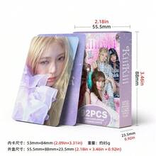 92 قطعة KiiiKiii Mini الإصدار الثاني حزمة Delulu بطاقات LOMO فوتوكارد نجوم K-POP - متعدد الألوان - مشاهدة 6