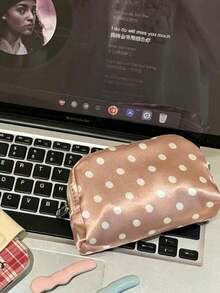 日韓風小眾設計動漫少女零錢包，附吊飾小收納袋，輕便時尚個性化包款 - 彩色 - 查看 3