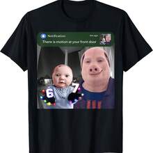 There Is Motion At Your Front Door John Pork And Ai Baby T-Shirt - Multicolor - View 1