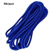 beadia 5mm Thick Polyester Braided Rope, 5m Solid Color Cord, Suitable For Weaving Crafts And DIY Projects - Available In Black, Blue, Red, Pink, Green, White, Yellow, Light Blue, Orange And More Colors - Great For Making Phone Lanyards, DIY Projects, Outdoor Camping, Pet Leashes And More - Durable And Versatile - Solid Color - View 13