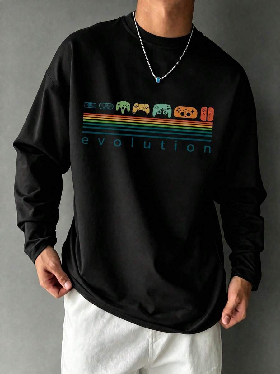Men T-Shirts - Black - View 1