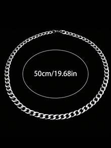 1pc Promise Necklace Chain For Men, With Card And Gift Box, Birthday Gift, Christmas Gift - To My Man - View 7
