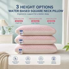 Ergonomic Neck Pillow, Even Support Sleep Pillow, Relieves Neck Pressure, Suitable For Multiple Sleeping Positions, Applicable For Airplane, Car, Bus, Train, Office, Camping And Long-Distance Flight Sleep - Cooling Pillow - View 2