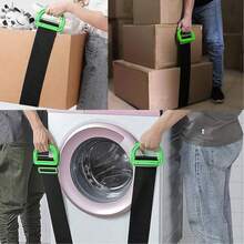 2 Packs Single-Handle Lifting Slings, Maximum Load Capacity 660 Lbs, Adjustable Lifting Slings, Suitable For Moving Refrigerators, Furniture, And More; Lifting Straps, Suitable For Moving Cardboard Boxes And Household Moves, - A - View 3