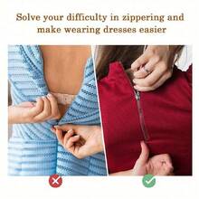 1Pc/2Pcs Zipper Pull Helper, Easy To Pull And Close Clothing, Jackets, Bags - Suitable For Almost All Zipper Types, Fashionable Zipper Pull Tab, Durable - Multicolor - View 9