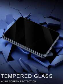 MSRI 2pcs/Pack, Full Coverage Privacy Anti-Peeping Tempered Glass Screen Protector, 9H High Hardness Glass Base, Reinforced Edges, Shatter-Resistant, No Color Distortion, Dust-Proof, Anti-Fingerprint, Smooth Touch, Compatible With IPhone Duo/18 Pro/18 Pro Max/18/17e/17 Pro Max/17 Pro/17Air/17/16 Pro Max/16 Pro/16 Plus/16/15 Pro Max/15/14/13/12/11 And Other Models - Black - View 6