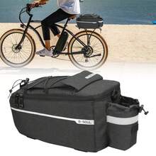 Waterproof Bike Pannier MTB Bicycle Rack Pack Carrier Bag Trunk Large Capacity - A - View 1