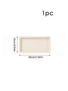 Large-Capacity Silicone Vanity Organizer Tray For Skincare Products, Perfumes, And Cosmetics; Suitable For Bathrooms, Kitchens, And Vanity Tables. - Multicolor - View 9