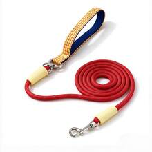 Pet Basic Pet Collar, Ideal Choice For Pet Lovers, Soft Adjustable Collar With Nylon Leash. - Multicolor - View 8