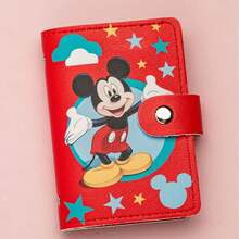 Mesuca Cute Wallet Soft PU Leather Material, Cartoon Retro Style Classic Character Print Multi-Color, Rectangular Shape Coin Card Storage - Multicolor - View 10