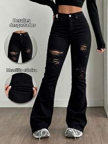 Women Jeans - Black - View 1