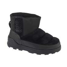 UGG W Classic Klamath Mini 1143932-BLK للنساء، بوت شتوية سوداء - الأسود - مشاهدة 1