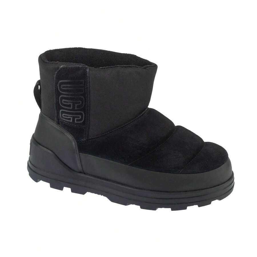UGG W Classic Klamath Mini 1143932-BLK للنساء، بوت شتوية سوداء - الأسود - مشاهدة 1