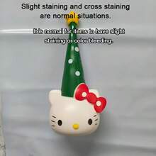 Hasbro Sanrio Hello Kitty Hanging Storage - Hello Kitty Christmas Tree Shaped Hair Accessories, Bracelets, Necklaces Storage Decor, Cute Hello Kitty Christmas Tree Hanging Storage Rack - Kt - View 4