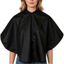 4/1pc Professional Hair Salon Apron - Extra Wide & Extra Long, Hairdressing Cape, Plus Size Friendly, Durable Black Material, With Adjustable Neck Strap And Buckle, Suitable For Hair Dyeing, Perming, Styling Protection - Multicolor - View 9