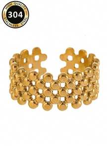 1pc Fashionable Ring For Women, Wedding Engagement Party Jewelry, Valentine's Day Gift - 1# - View 2