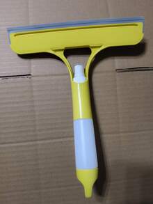 3-In-1 Spray Window Squeegee, Multipurpose Window Cleaner Scraper With Built-In Spray Bottle, Streak-Free Glass Cleaning Tool For Scrub, Spray & Wipe, Bathroom Mirror, Shower Door, Household & Dorm, Back To School & Halloween Cleaning Essential - One Size - View 10