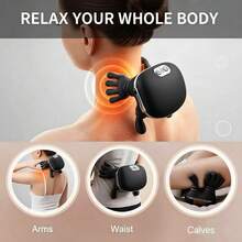 LUYAO Neck Massager With Heat, Cordless Human-Like Massage, Relax Neck & Shoulders At Home, Office, Breaks Or Before Sleep - View 5