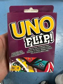 1pc Double-Sided Flip Card Game, Party Tabletop Game, Family Gathering Game, Travel Game, Interactive Strategy Game, Group Activity Game, Casual Tabletop Game, Holiday Entertainment Game - Multicolor - View 6