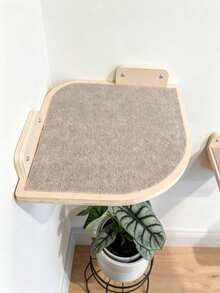 Corner Cat Wall Bed, Cat Frame, Cat Platform, Cat Furniture, Cat Bed With Stairs, Suitable For Sleeping, Playing, Climbing And Resting, Modern Cat Bed And Furniture, Suitable For Cats Of All Sizes - Multicolor - View 9