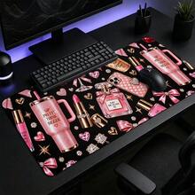 1pc Fashion Cosmetic Leopard Print Desk Mat, Multi-Purpose Vanity Table Protector, Nail Art Mat, Large Desktop Mouse Pad For Women Bedroom & Office, S/M/L/XL - View 12