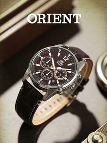 Orient Men's Quartz Watch With Date Display, Suitable For Formal Occasions And Daily Wear, An Exquisite Gift For Friends And Loved Ones. RA-KV0006Y10B - Black - View 4