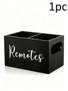 Dual Slot Remote Control Storage Box With Handle, Space-Saving Multi-Functional Organizer For Remotes, Cosmetics, Stationery, Home Living Room Bedroom Dorm Office Desktop Decor Storage Organizer, Essential Accessory - Multicolor - View 13
