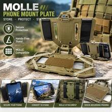 MOLLE Compatible Phone Panel - Portable Phone Holder, Suitable For Backpack Storage, Secure Storage And Protection - A - View 5