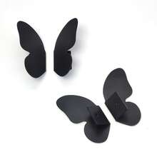 4pcs Two Pairs Creative Butterfly Symmetrical Metal Pull Handle, Suitable For Cabinets, Drawers, Wardrobes, Bedside Tables, Dressing Tables, Storage Boxes, Cosmetic Boxes, Decorative Boxes, Etc., With Screws, Easy To Install, Sturdy And Durable - Multicolor - View 9
