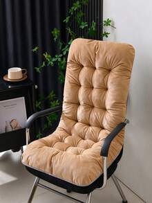 Thickened Backrest Bench Cushion, One-Piece Office Recliner Rocking Chair Seat Pad, Autumn/Winter Warm Thickened Bench Pad, Home Seat Cushion, Holiday, Cyber Monday, Christmas Gift, Halloween, Christmas - Multicolor - View 19
