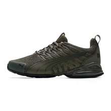 Puma New Men's VoltaicEvoPremium Mesh Classic Casual Lightweight Breathable Cushioned Sports Running Shoes - Olive Green - View 7