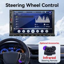 VENBES 7 Inch PND Portable Car Stereo, Wireless CarPlay & Wireless Android Auto Touch Screen Car Player With Bluetooth FM - With Steering Wheel Remote - View 10