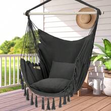 Hammock Chairs - Black - View 4
