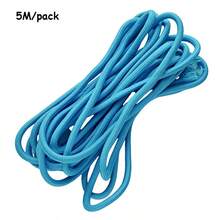 beadia 5mm Thick Polyester Braided Rope, 5m Solid Color Cord, Suitable For Weaving Crafts And DIY Projects - Available In Black, Blue, Red, Pink, Green, White, Yellow, Light Blue, Orange And More Colors - Great For Making Phone Lanyards, DIY Projects, Outdoor Camping, Pet Leashes And More - Durable And Versatile - Solid Color - View 19