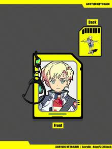 Faithful Replica Of Cyberpunk2077,Cyberpunk Keychain,TaliaYang/D/WeakKingsley/RomanCaeax,2D Acrylic Keychain - Double-sided Acrylic - View 10