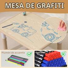 Kids Tables & Chairs - Apricot - View 2