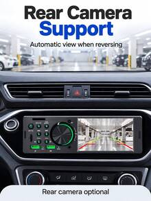 4.1 Inch Touchscreen Car Radio Wired Android Auto CarPlay Bluetooth FM USB Mirroring 7-Color Ambient Light Car Audio - MP5 - View 8