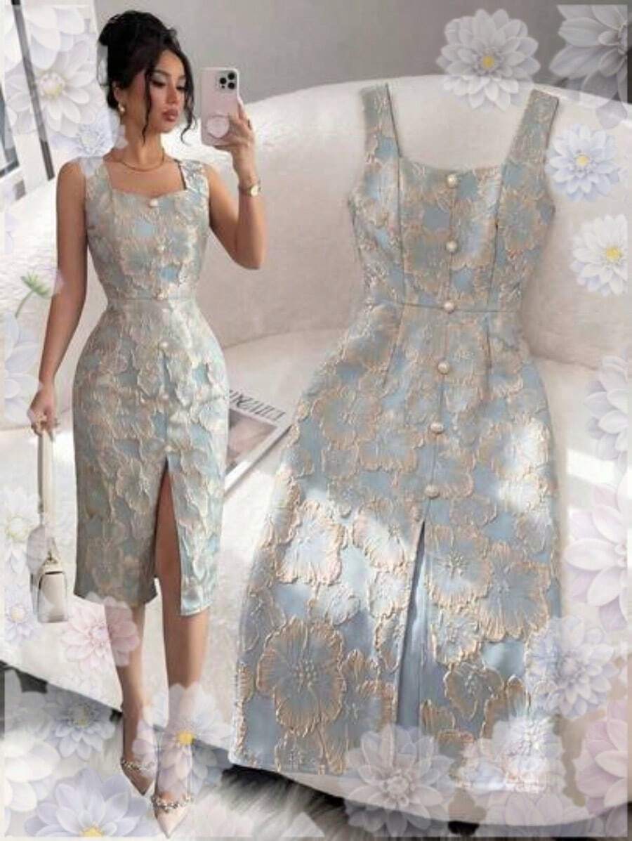 Women Short Dresses - Blue2 - View 1