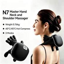 LUYAO Neck Massager With Heat, Cordless Human-Like Massage, Relax Neck & Shoulders At Home, Office, Breaks Or Before Sleep - View 8
