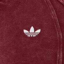 Jaket Olahraga Rajut Streetwear Longgar Adidas Street Knit TT dengan Gaya Lusuh, Mirip dengan Shao Yuqi, KX3044 - Burgundy - View 8