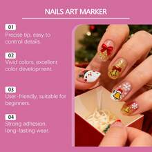 Nail Art Pens - Multicolor - View 9
