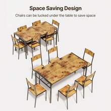 Folding Tables & Chairs - Brown - View 6