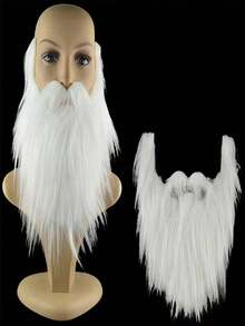 1PC Pirate Captain Costume For Party, Stage Performance, Role Play, Christmas, Large Beard, Suitable For COS, Halloween, Christmas Costume Wear - Multicolor - View 7
