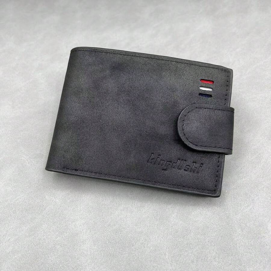 Men's Wallet, Business Fashion Minimalist Style, Multi-Card Slot Coin Pocket Design, Suitable As Christmas Gift, Birthday Gift, Valentine's Day Gift - Multicolor - View 1