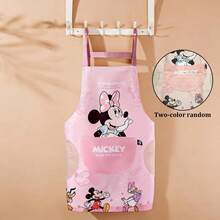 Disney Official Authentic Mickey & Minnie Waterproof Oil-Resistant Durable Home Apron, Unisex Kitchen Cooking Apron Cute Comfortable Workwear - One Size Fits All - View 12