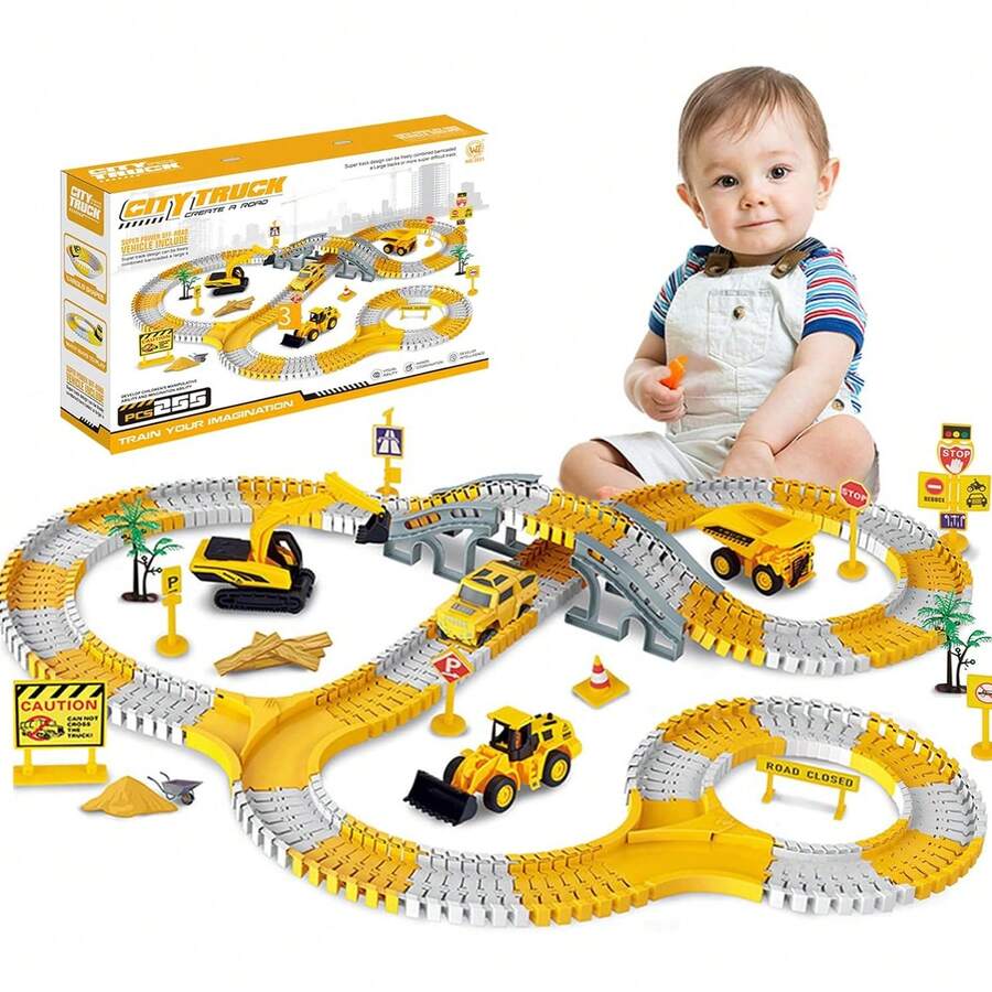 Kids Block Construction Vehicles
