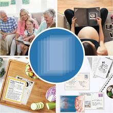 25pcs 4*6 Inch Photo Protector Sleeves, 0.2mm Transparent PVC Material Photo Protection Bags, Top Opening Photo Card Holders, Suitable For A6 (10*15cm) Photos, Recipe Cards, Postcards, Convenient For Storage And Organization - 10*15cm Card Sleeves, 25 Sheets - View 5