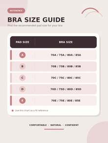Mango Color Push-Up Adhesive Bra, Invisible Shoulder Strap Design, Front Closure Design, Provides Breast Support, Comfortable And Reusable, Suitable For Swimwear, Bikini And Deep V-Neck Clothing - Multicolor - View 6